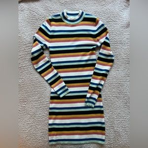 BP Striped Sweater Dress